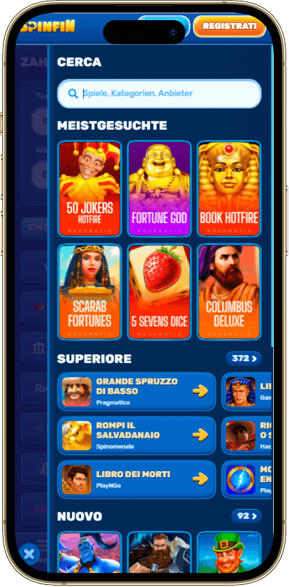 Spinfin Casino Mobile